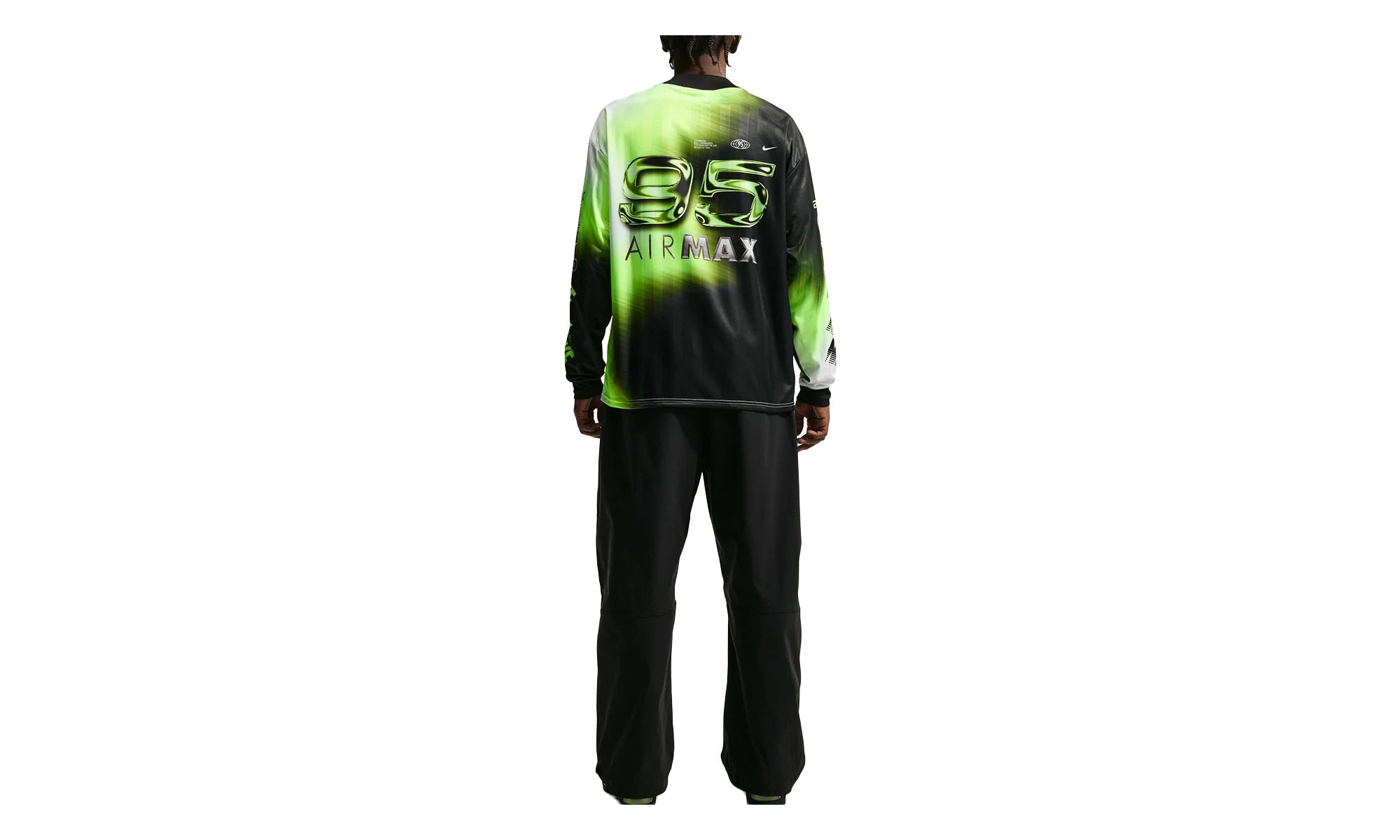 Dri-FIT Long-Sleeve Soccer Jersey "Volt/Black/White" IQ1015 702