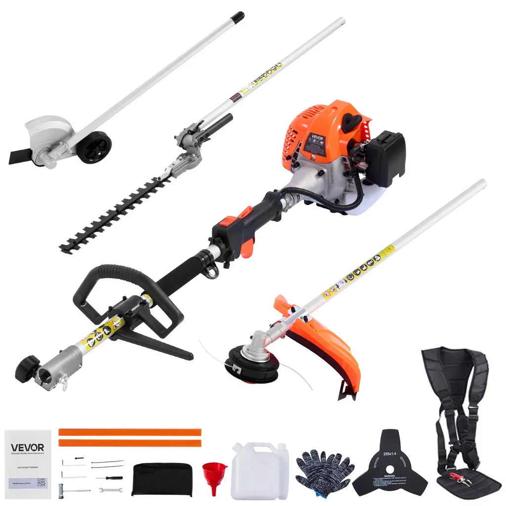 52CC 6-in-1 Gas Powered Yard Tool Set