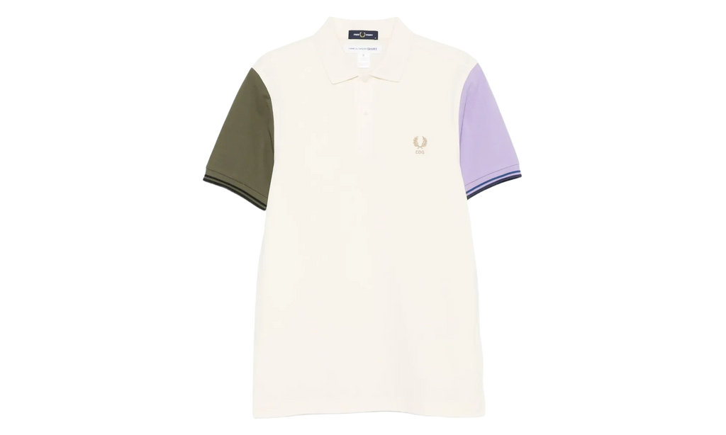 Color Blocked Polo "White" FP T504 051