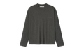 Embroidered Classic Fit Long-Sleeve "Charcoal Heather" 125HO254201F