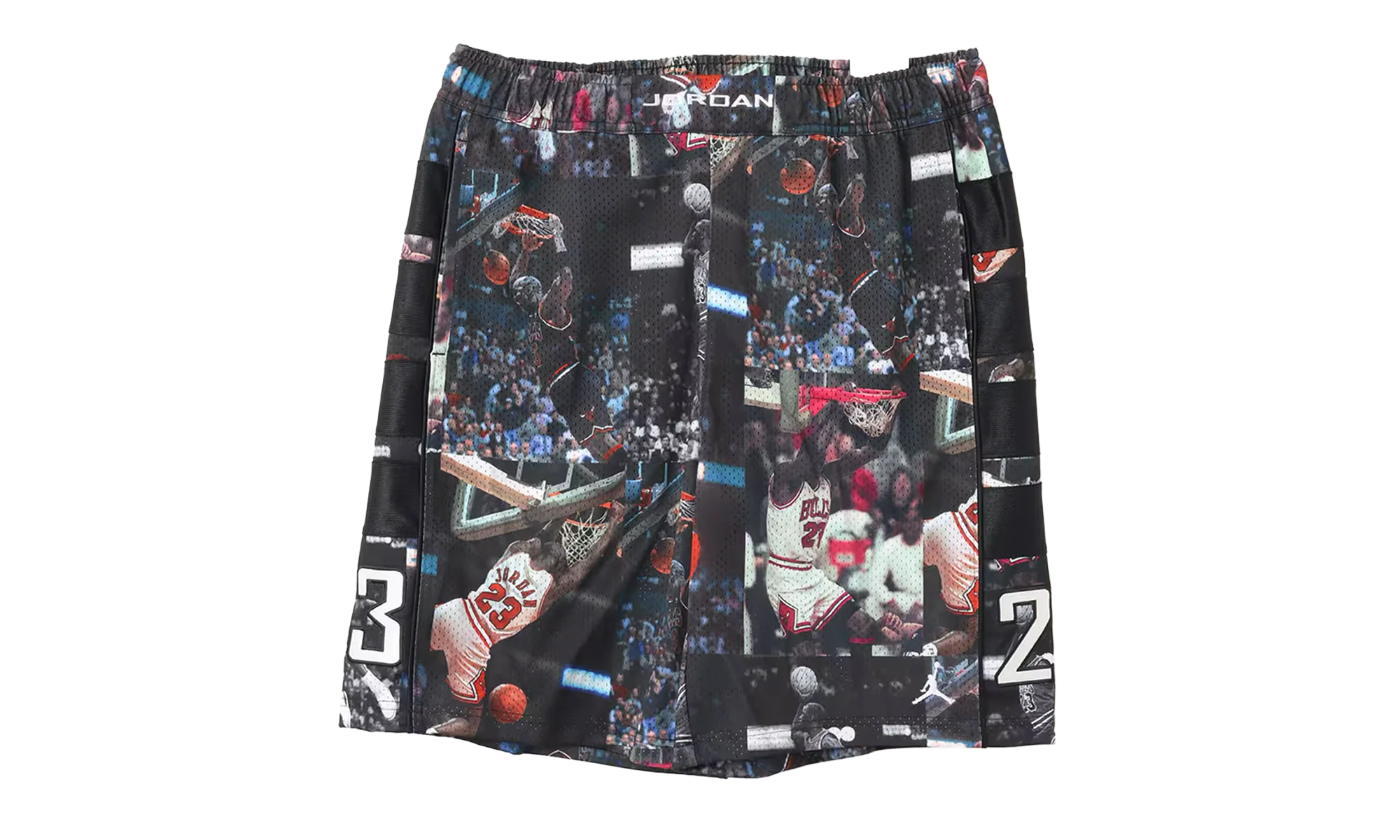 Jordan Flight AOP Printed Cat Scratch Shorts "Black" IF1841 010