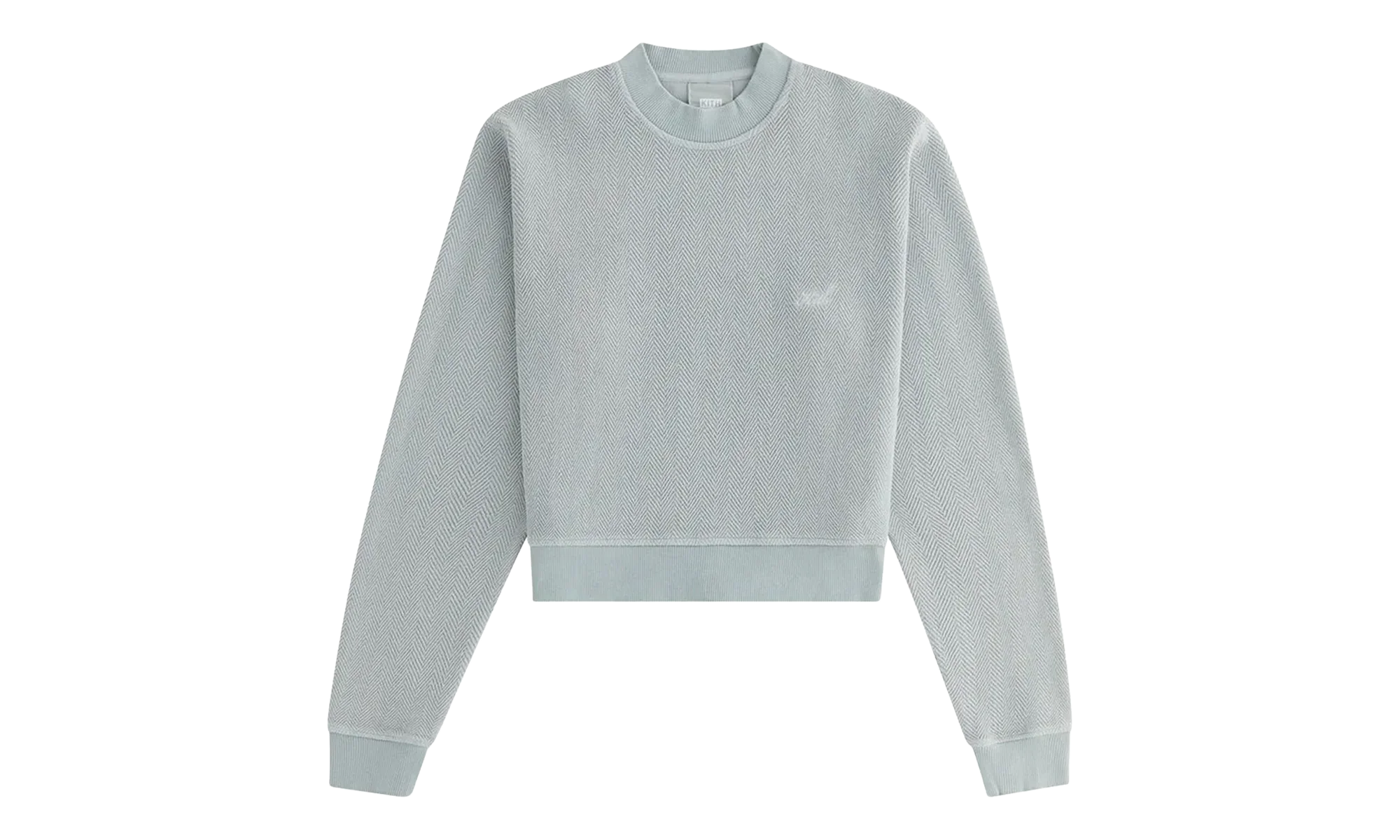 Haylen Cropped French Terry Crewneck "Dark grey" KHW030196 333