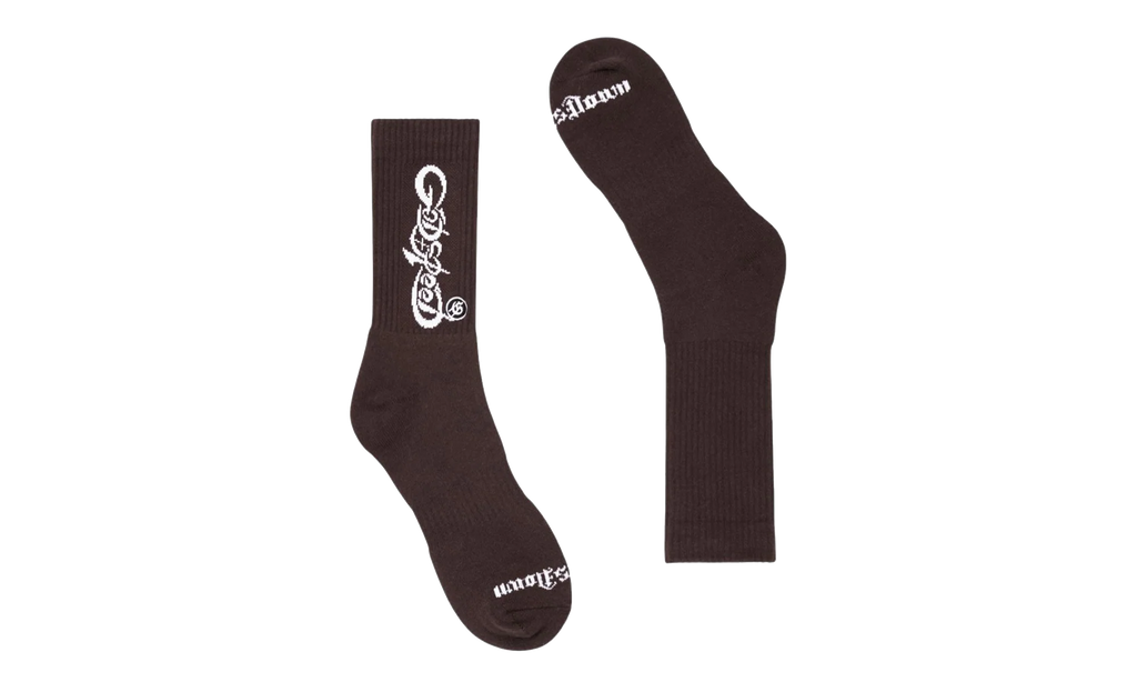 New Age Logo Socks "Mocha" GS143