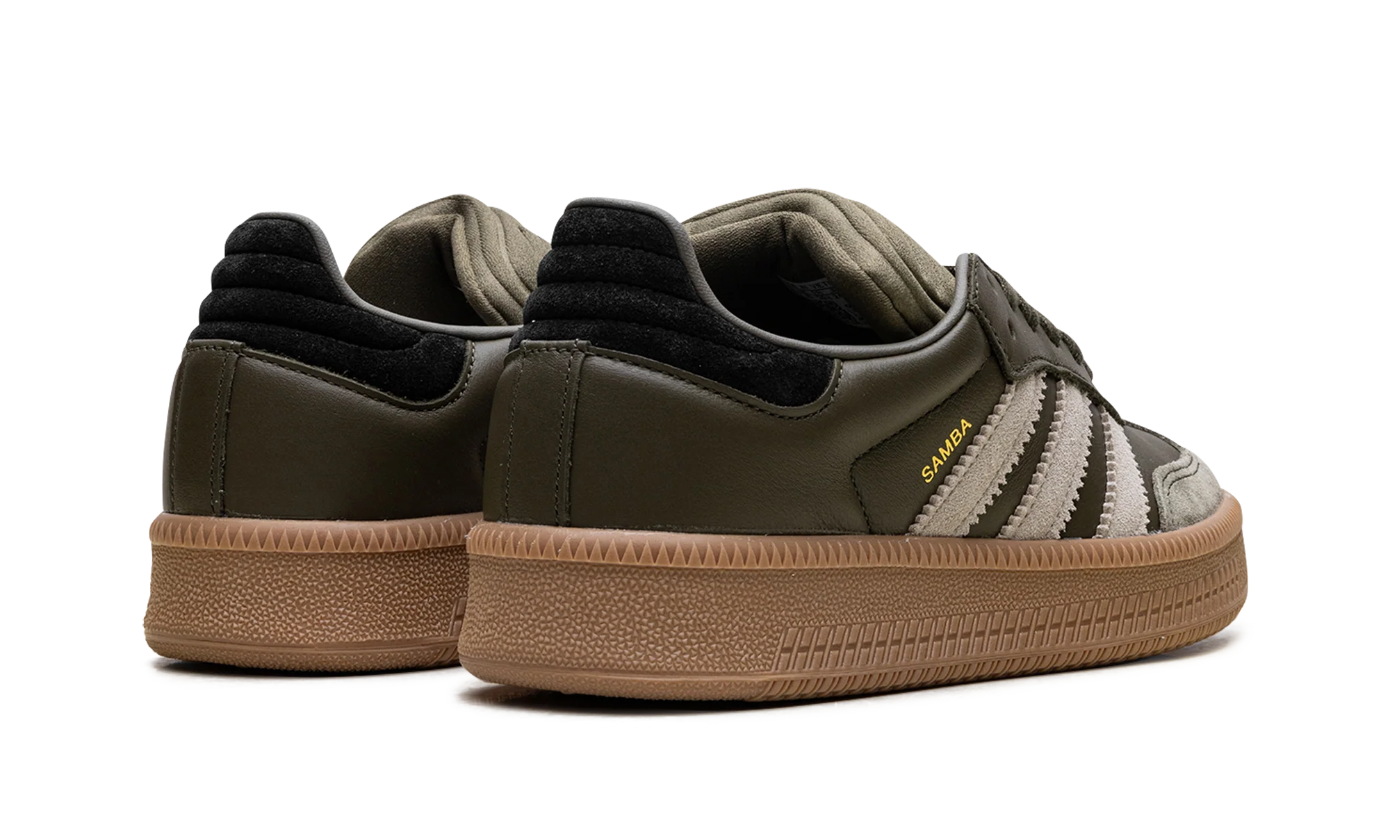 Samba XLG "Olive Strata Wonder Beige Gold Metallic" JQ2387