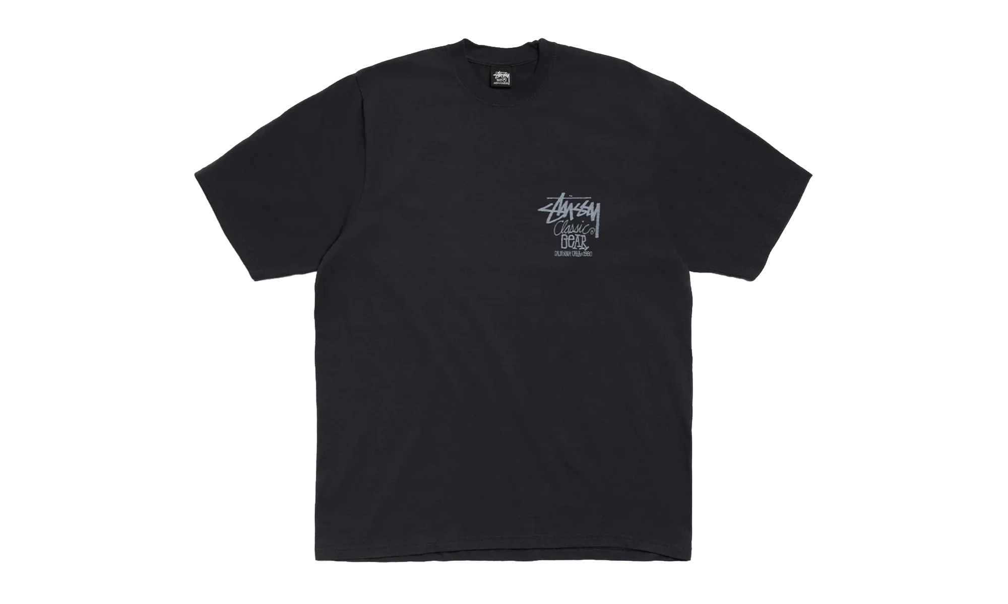 Classic Gear Pigment Dyed T-Shirt "Black" STUS361