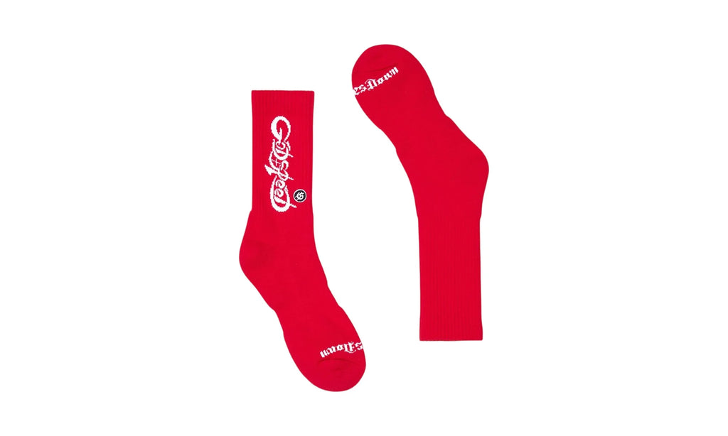 New Age Logo Socks "Red" NI3ICKZU