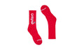 New Age Logo Socks "Red" NI3ICKZU
