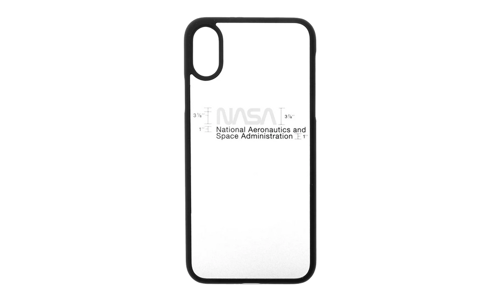 NASA Print Iphone XS Phone Case "Silver" HMPA003F197390189188