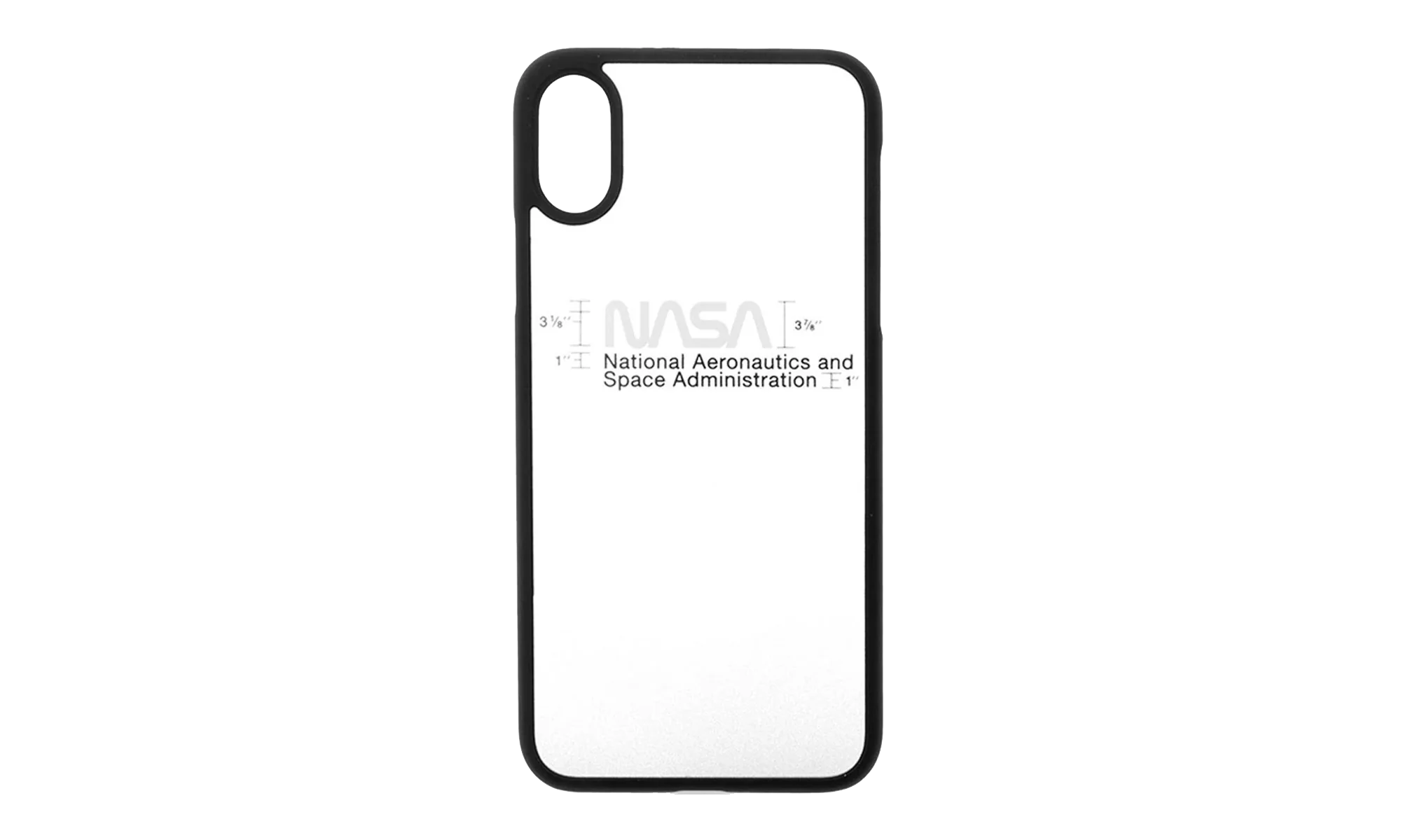 NASA Print Iphone XS Phone Case "Silver" HMPA003F197390189188