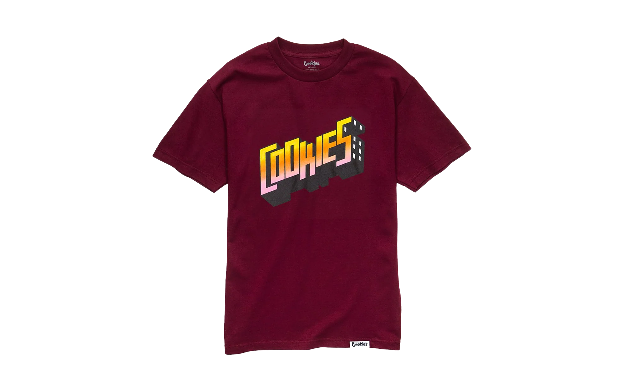 Retro Tee Shirt "Burgundy" 1546T4378 BUR