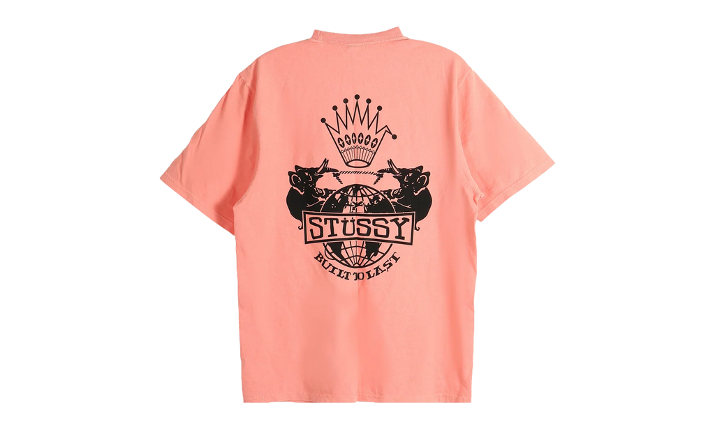 Built To Last Pig Dyed Tee "SHERBERT" 1905125 SHER