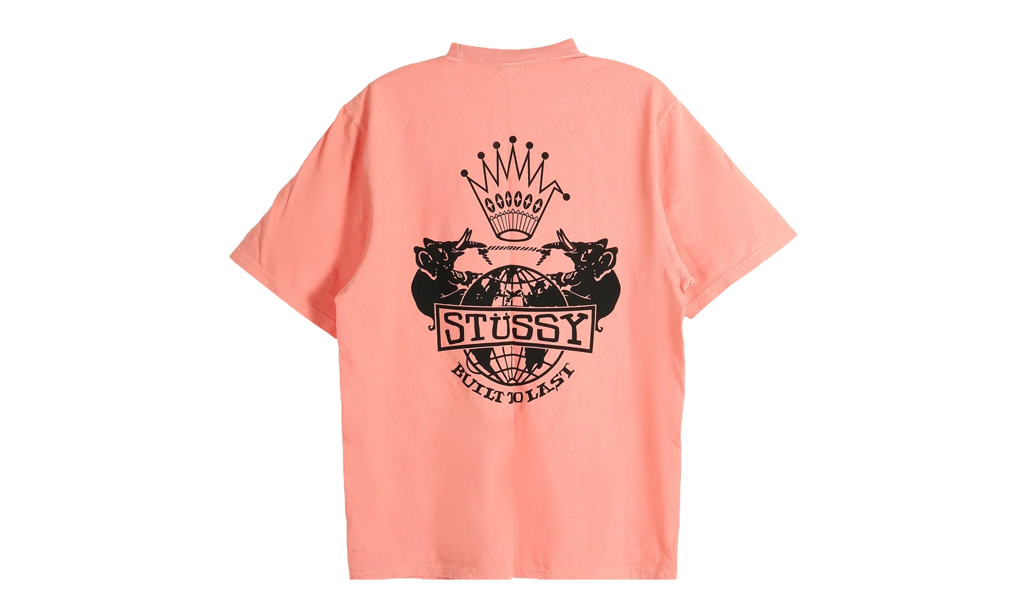 Built To Last Pig Dyed Tee "SHERBERT" 1905125 SHER