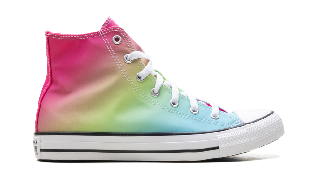 All Star Hi GS "Bright Ombre / Triple Cyan / Chaos Fuchsia" A07337F