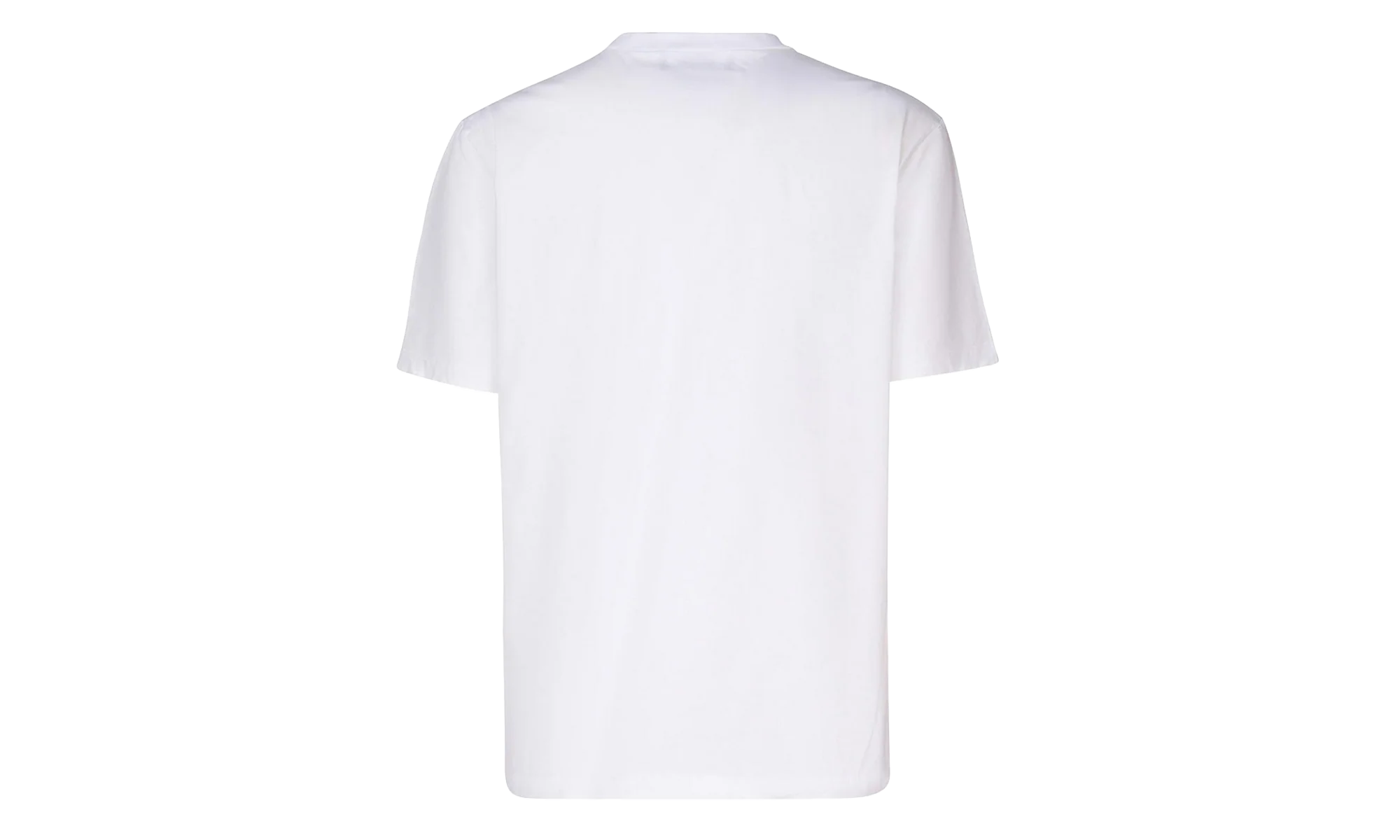 Leaf Skater Cotton T-Shirt "White" S74GD1231S23009100