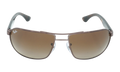 Square Sunglasses "BROWN" RB3492-014-85