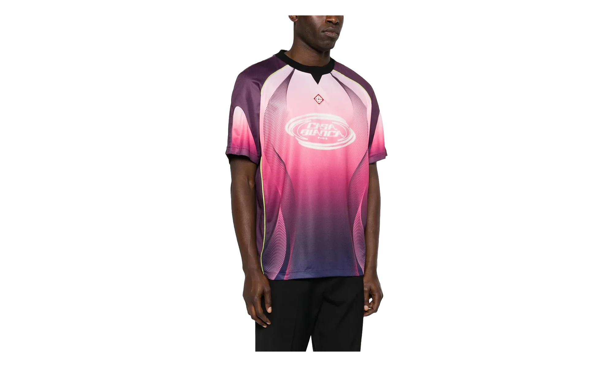 Gradient Football Jersey T-Shirt "Aubergine" MSS26JTP35301