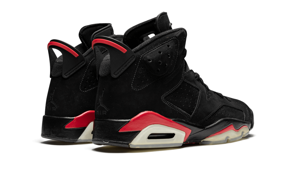 6 Retro "BLACK / VARSITY RED" 384664 061