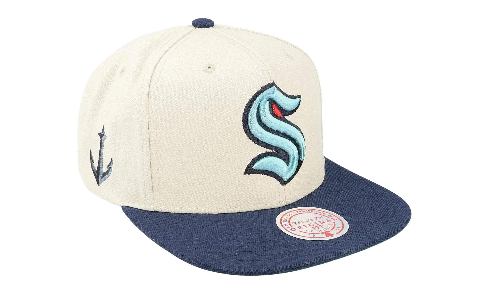 NHL Vintage Off-White Snapback Cap "Seattle Kraken - Off White" 6HSSSH22085 SKROFWH