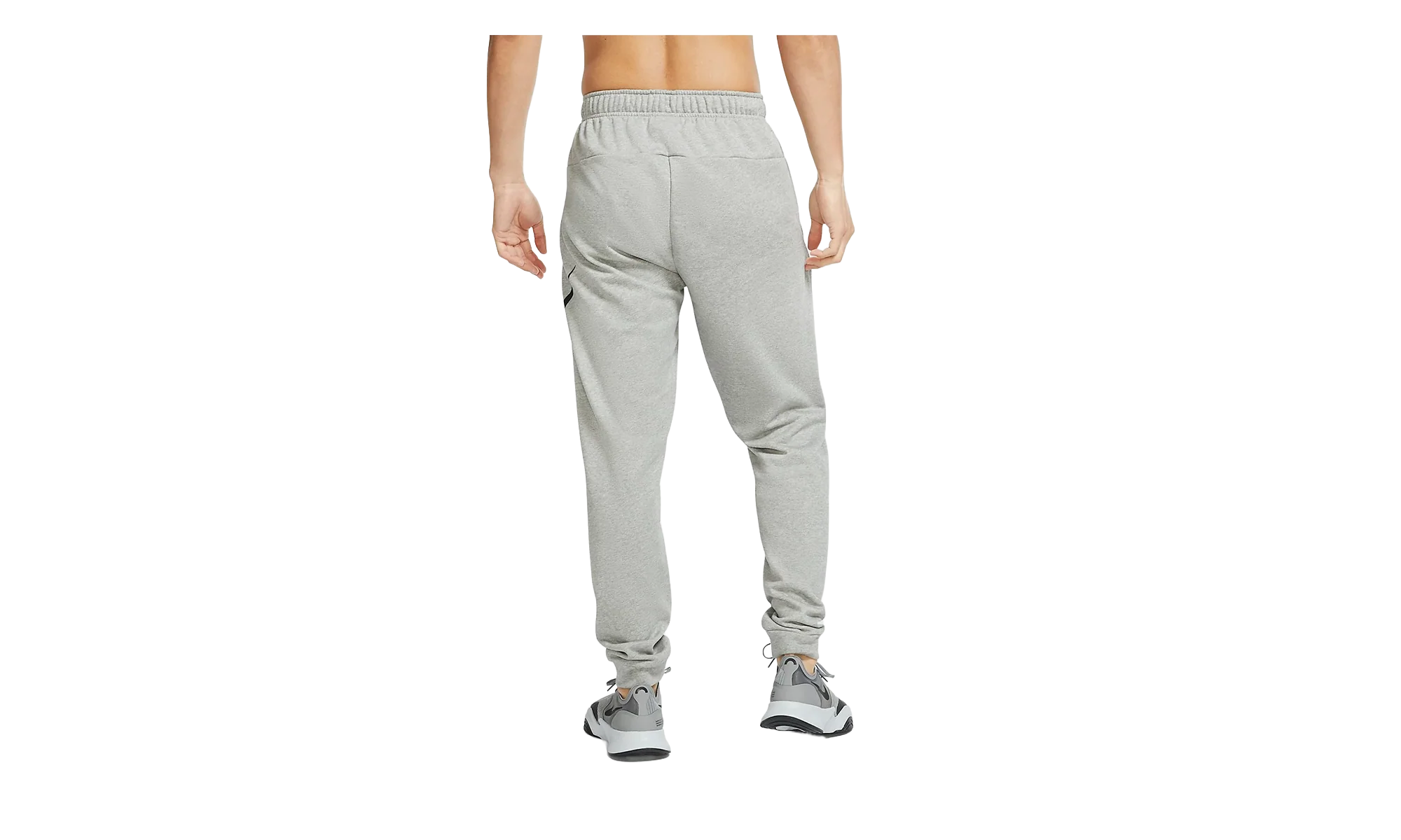Dry Graphic Dri-FIT Taper Fitness Trousers "Dark Grey Heather / Black" CU6775 063
