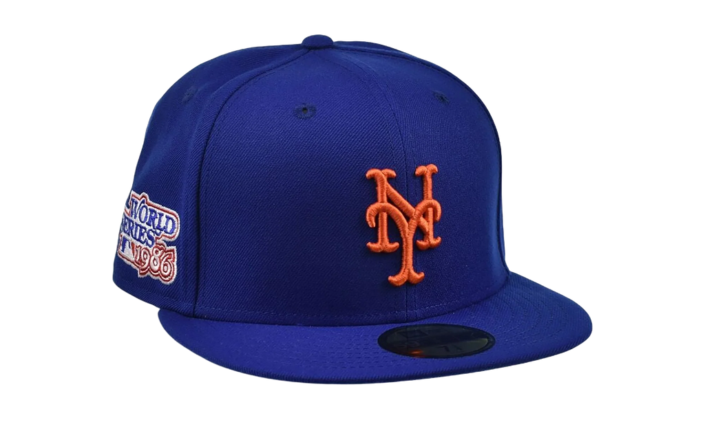 59FIFTY New York Mets World Series 1986 Fitted Hat "Blue" 60399390