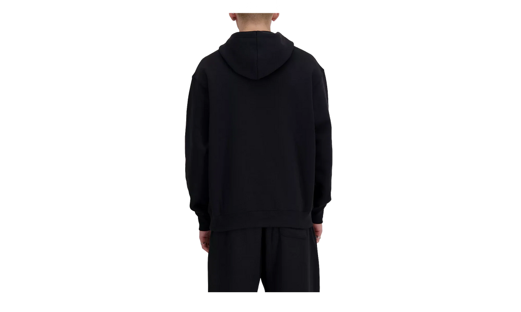 Sport Essentials Fleece Logo Hoodie "Black / White" MT41505BK