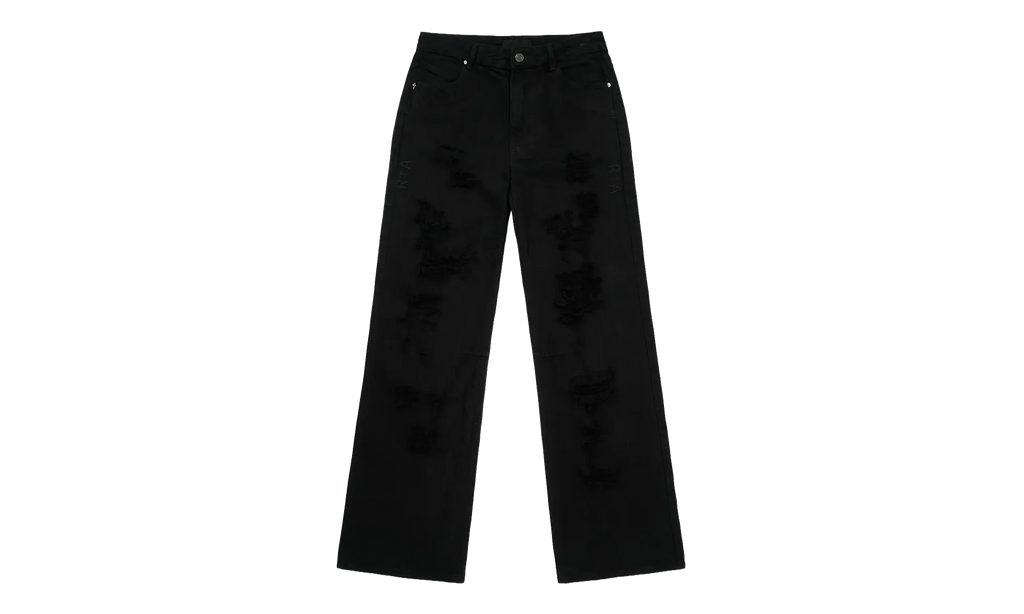Jamie Wide Leg Flare Jeans "Black" MSPTD894 B1616BKSCR