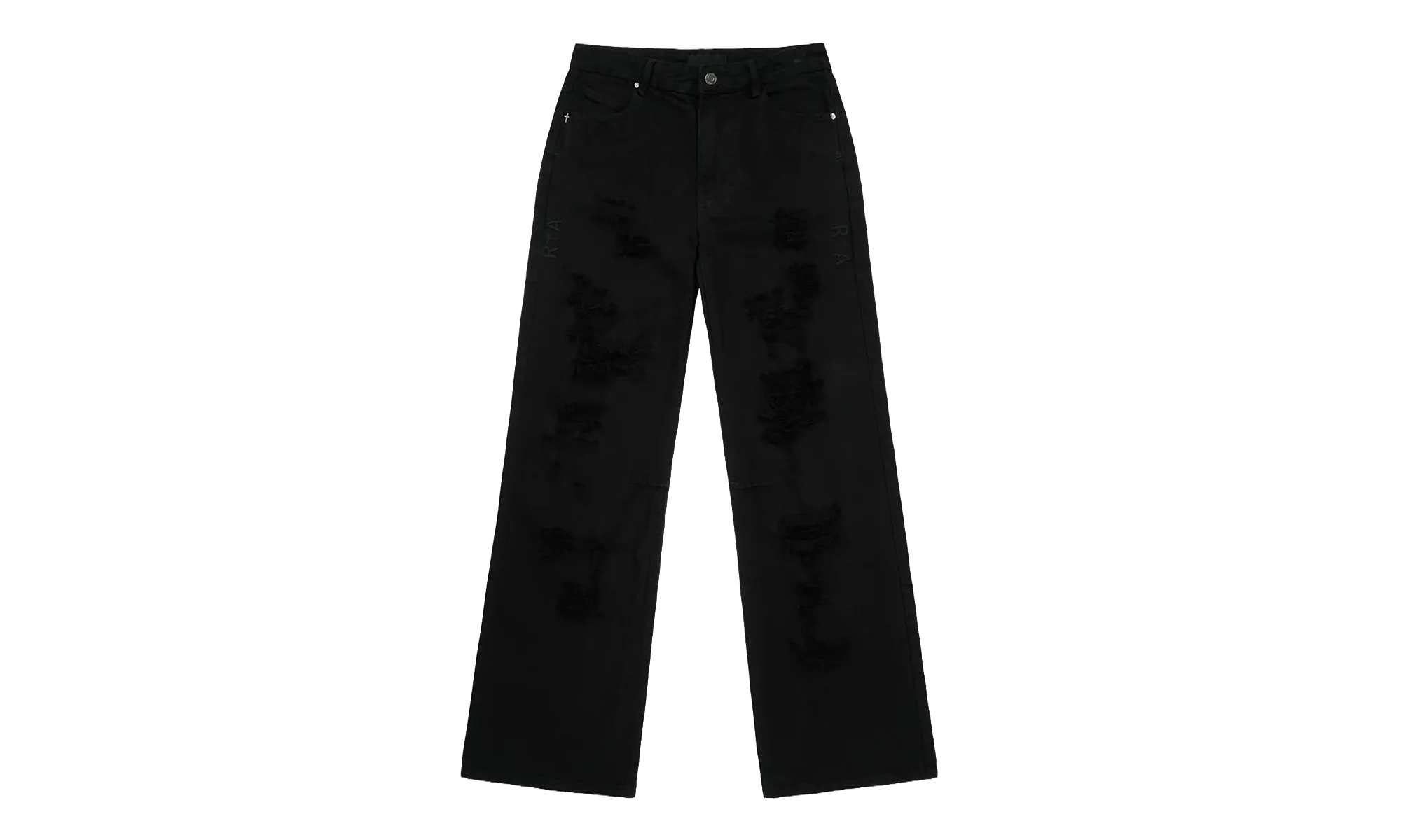 Jamie Wide Leg Flare Jeans "Black" MSPTD894 B1616BKSCR