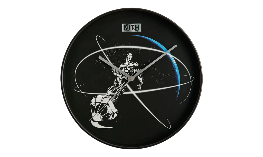 Marvel Silver Surfer Clock "Black" KITH239