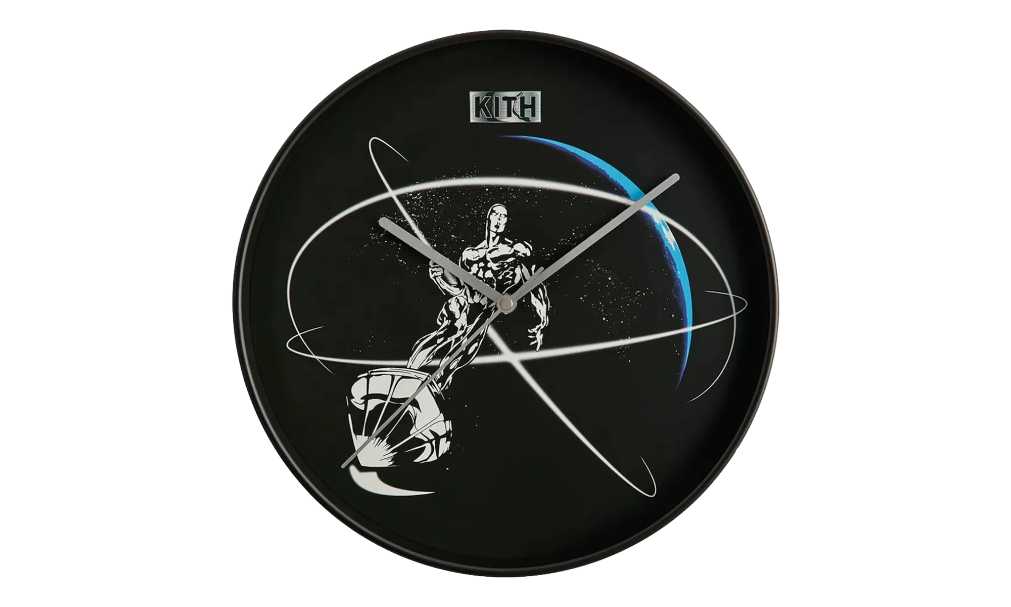 Marvel Silver Surfer Clock "Black" KITH239
