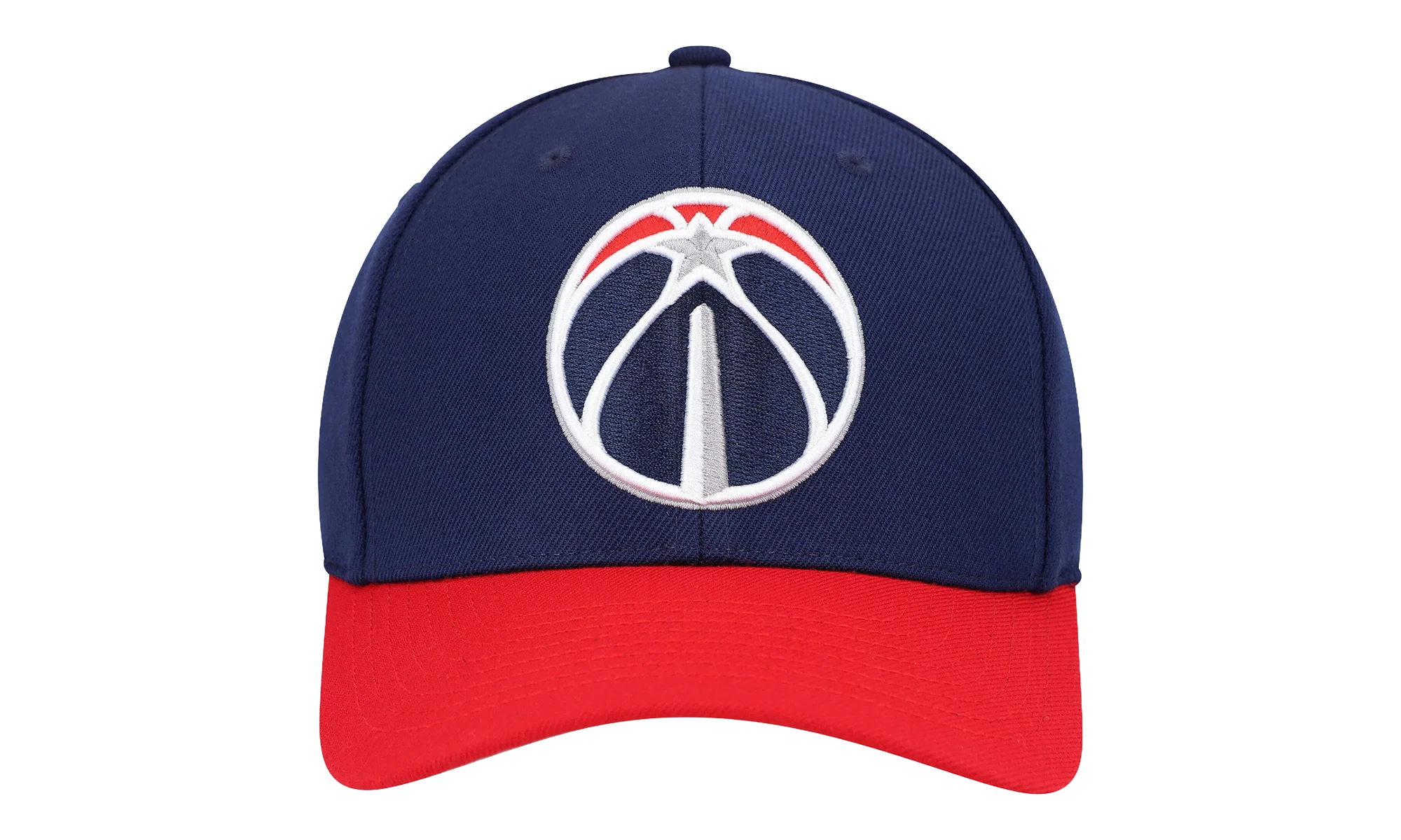 NBA Team 2 Tone 2.0 Stretch Snapback Cap "Washington Wizards - Navy / Red" HHSS3265 WWIYYPPPNYRD