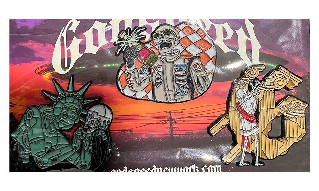 NYC Pins (3 Pieces) "Multicolor" GS045