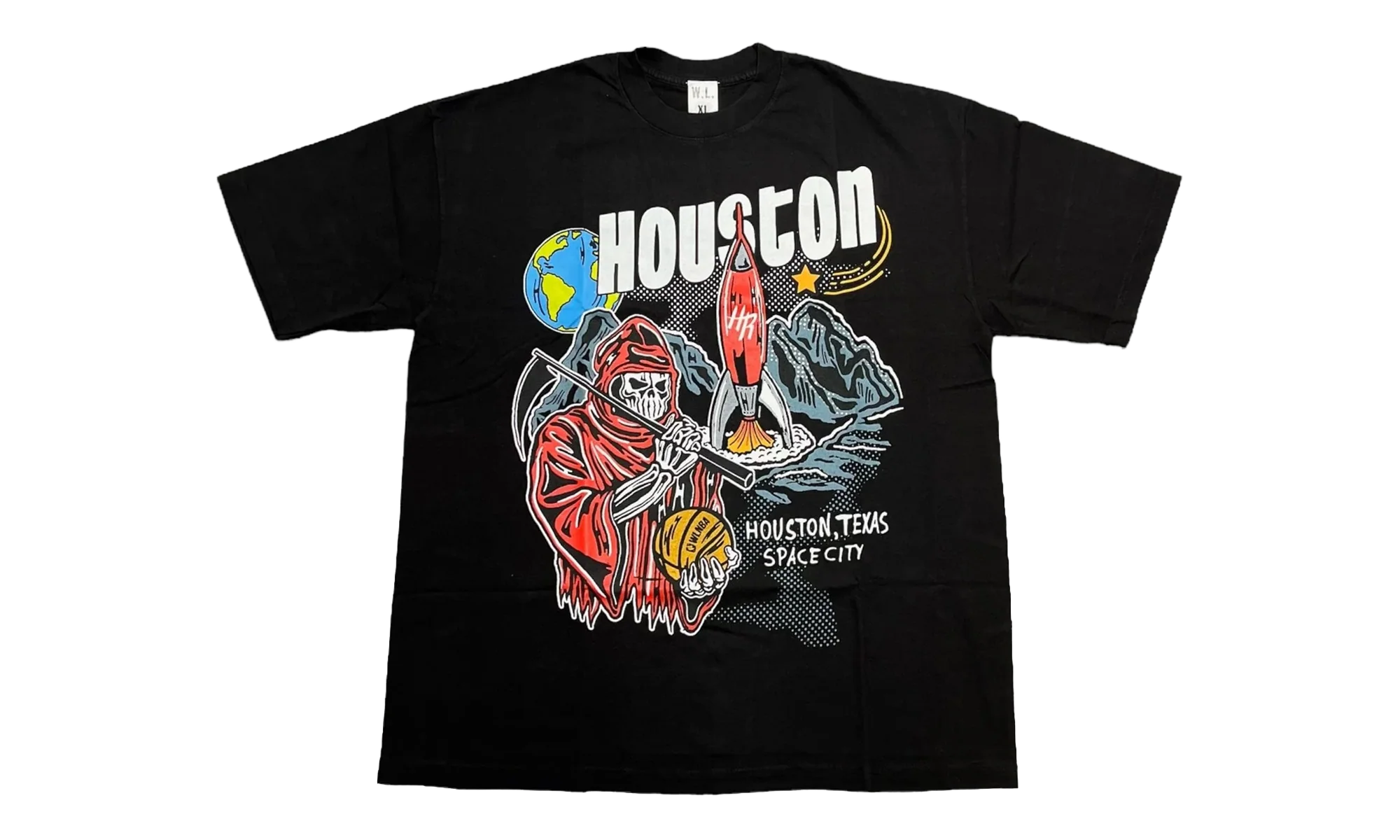 Houston Rockets Space Exploration Short Sleeve Tee "Black" WLHRSESSTSB