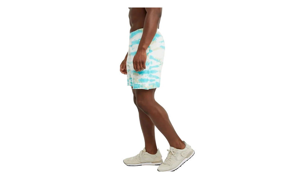 Lightweight Fleece Shorts "Wave Dye Portal Teal" 83140 586529AJGJ