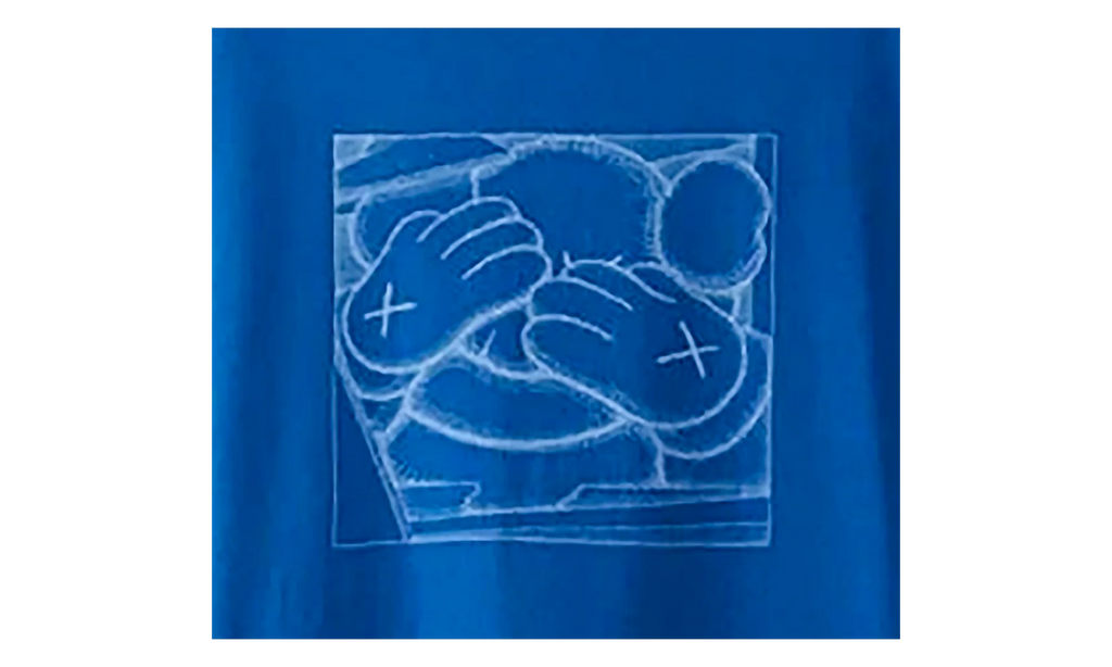 KAWS x Uniqlo Chum Tee (Asia Sizing) "Blue" KAWS202503