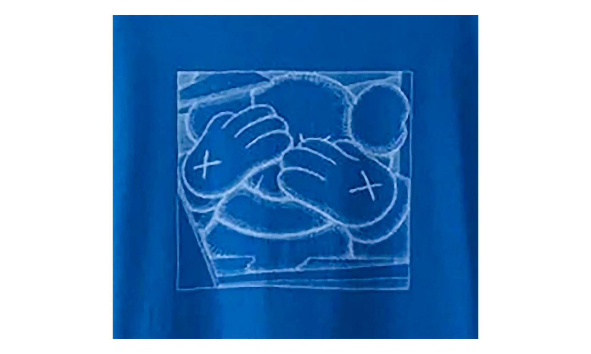 KAWS x Uniqlo Chum Tee (Asia Sizing) "Blue" KAWS202503