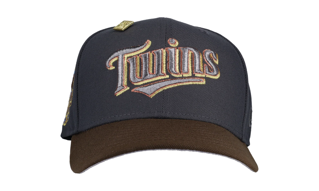 59FIFTY Minnesota Twins 2014 All Star Game Fitted Hat "Graphite / Walnut" NE163