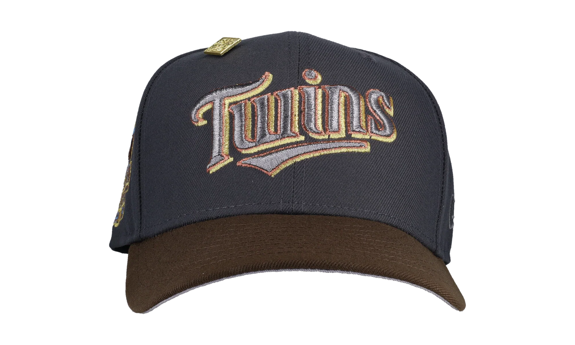 59FIFTY Minnesota Twins 2014 All Star Game Fitted Hat "Graphite / Walnut" NE163