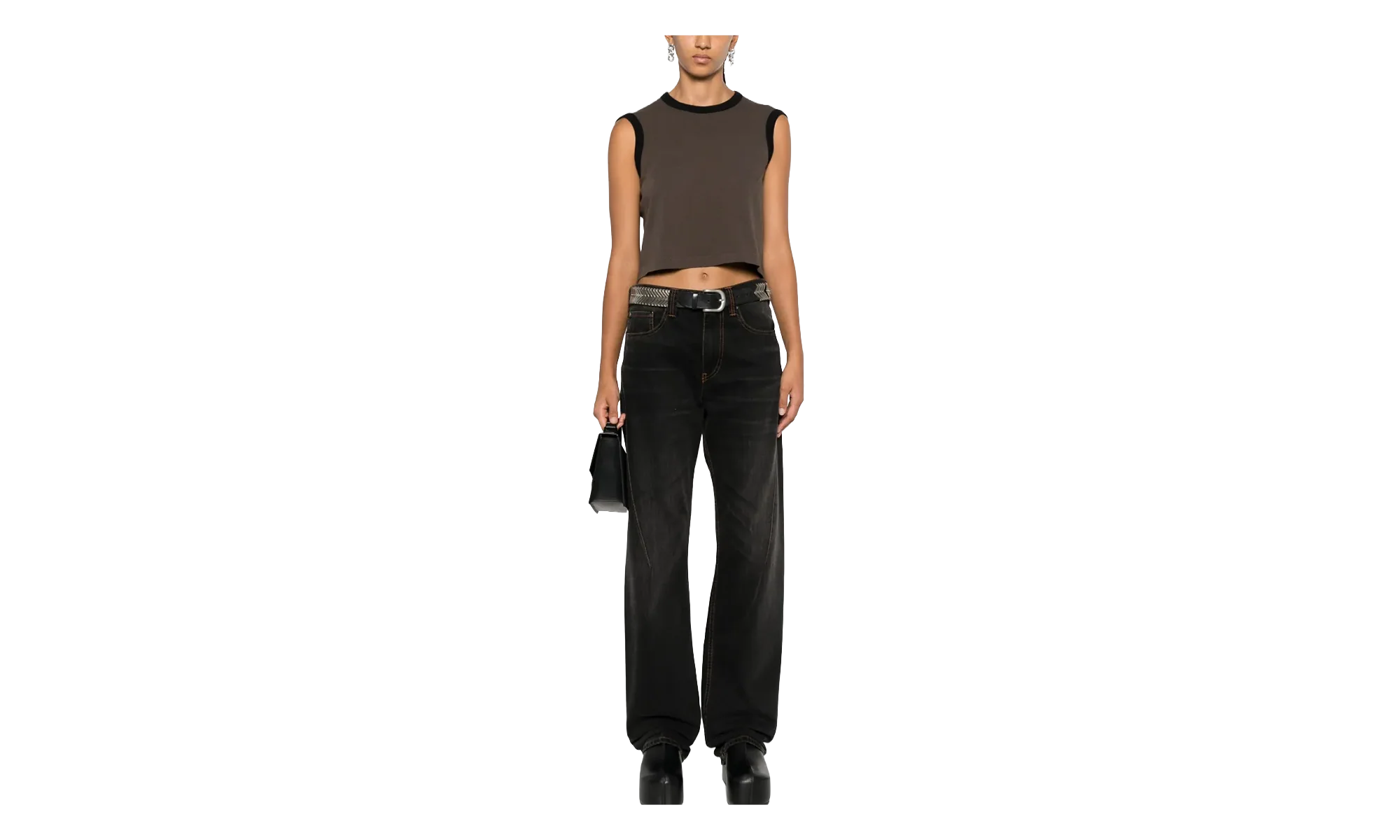 OUR LEGACY BABY TANK BROWN "Brown" W4236BP