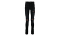 MX1 Brown Bandana Patch Jeans "Aged Black" SS22MDS002 023