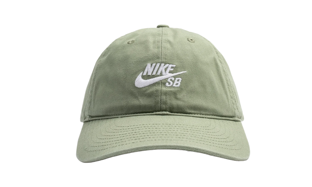 SB Club Unstructured Skate Cap "Oil Green / White" HF7278 386