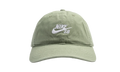SB Club Unstructured Skate Cap "Oil Green / White" HF7278 386