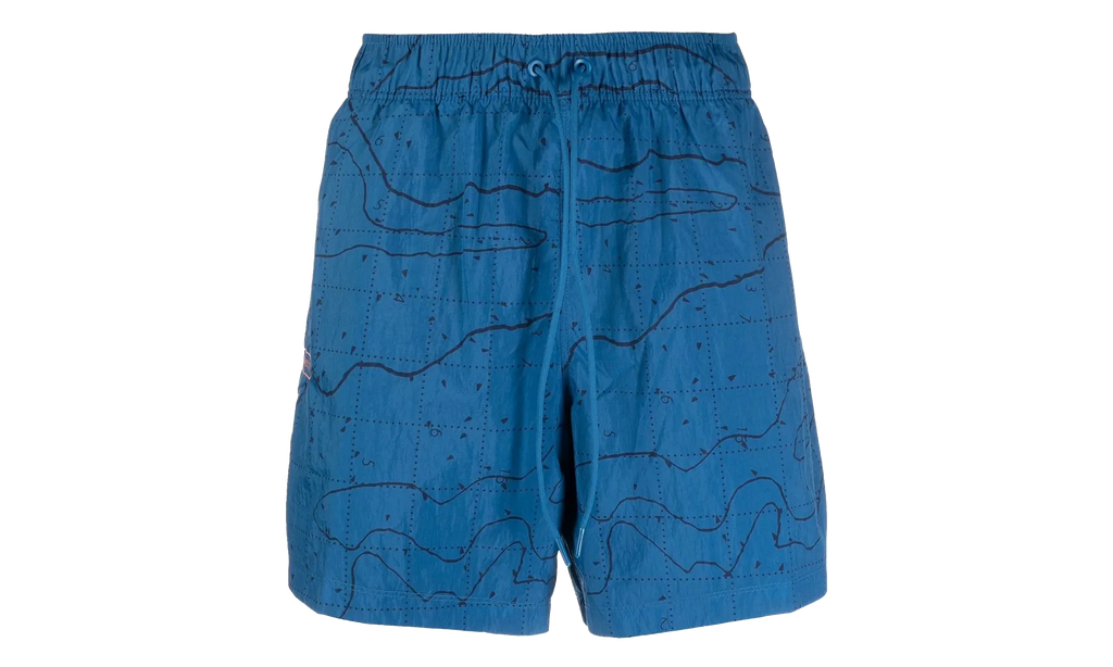 Lined Woven Shorts "Blue" DM5226 407