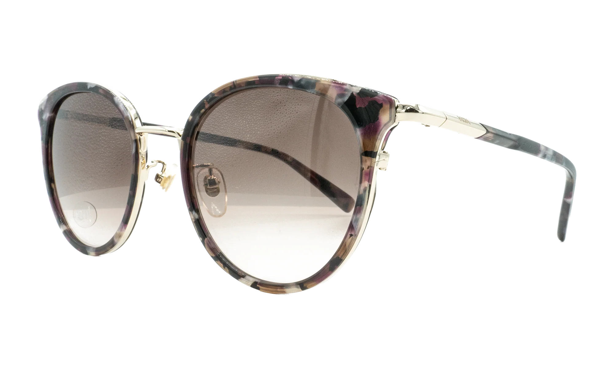 Round Sunglasses "Marble Wine" MCM676SA-614