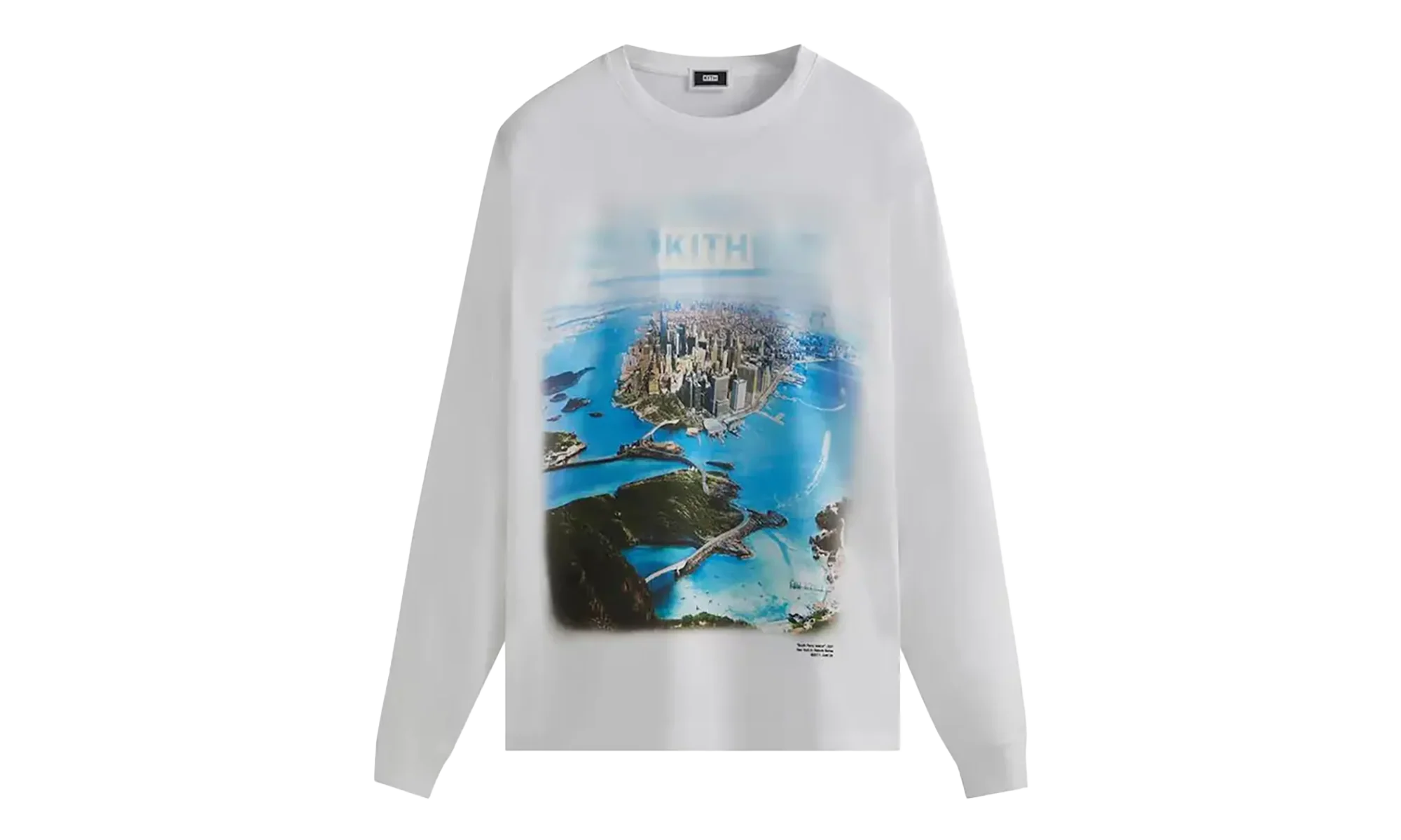 South FerryLong Sleeve Tee "White" KITH81