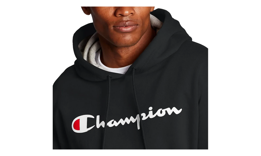 Powerblend Fleece Hoodie Script Logo "Black" GF89H Y06794BKC