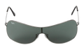 Highstreet Shield Sunglasses "Gun Metal" RB3211-004-71_38