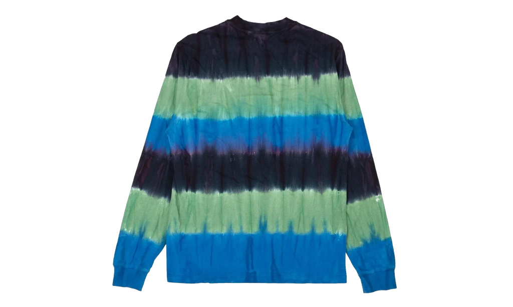 Mini Box Logo Tie Dye Long-Sleeve T-Shirt "Navy" 95 OCY 1087