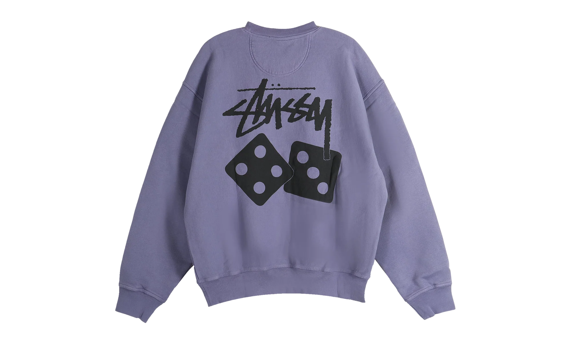 Dice Pig Dyed Crew Sweatshirt "GRAPE" 1915077 GRPE