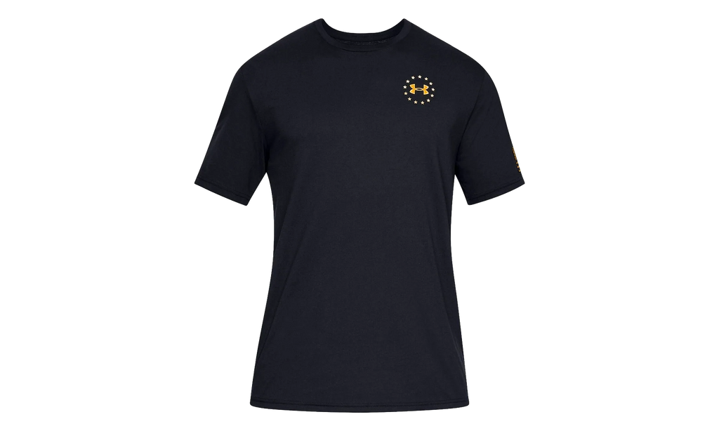 Freedom Flag T-Shirt "Black / Steeltown Gold" 1333350 003