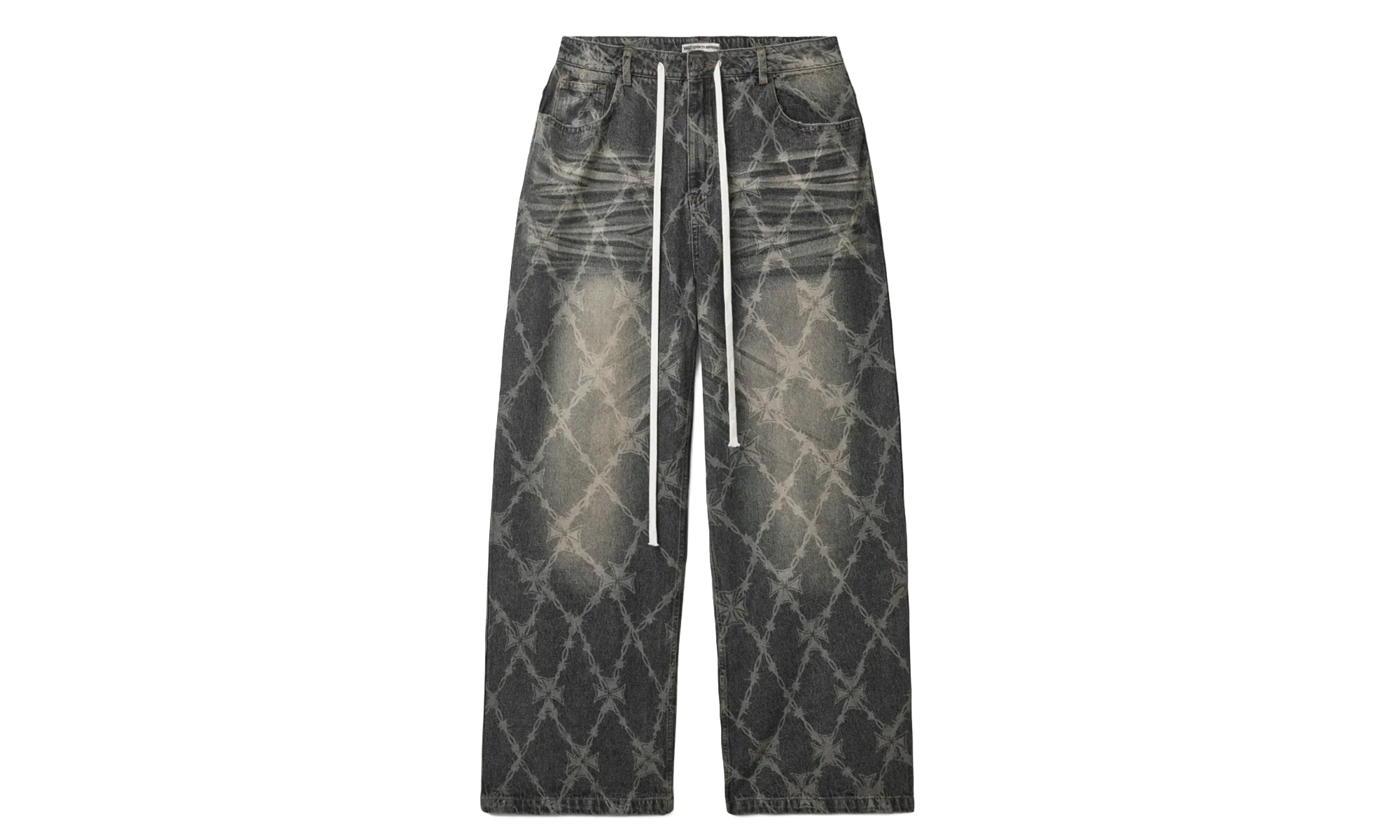 Ironwork Denim Pants "Black" VAL99